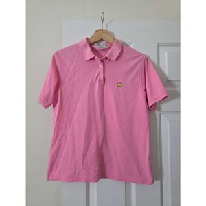 Masters Pink Womens Polo Shirt M